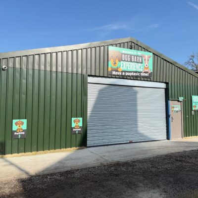 Essex indoor dog barn